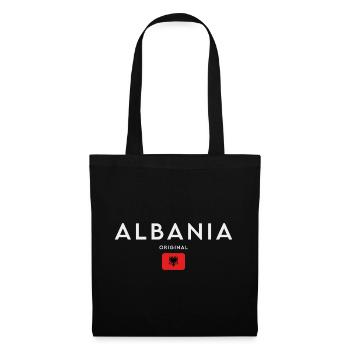Albanian flag, Albanian pride - Tote Bag - black - Front