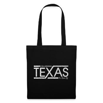 Texas and Colorado Retro Skyline - Tote Bag - black - Front