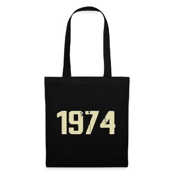 Jubilé 1974 - Sac en tissu - noir - Devant