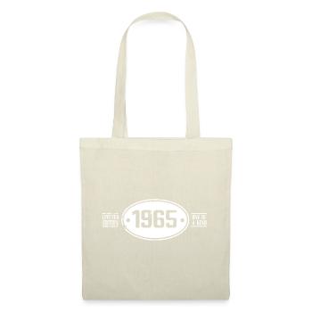 1965 Anniversaire 1965 - Sac en tissu - nature - Devant