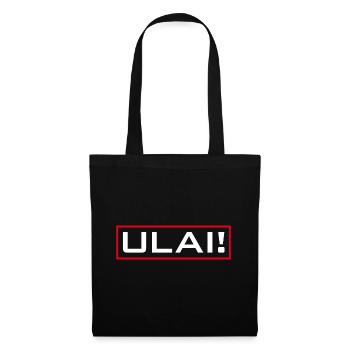 Ulai. Oh Mann. Herrjeh! - Stoffbeutel - Schwarz - Vorne