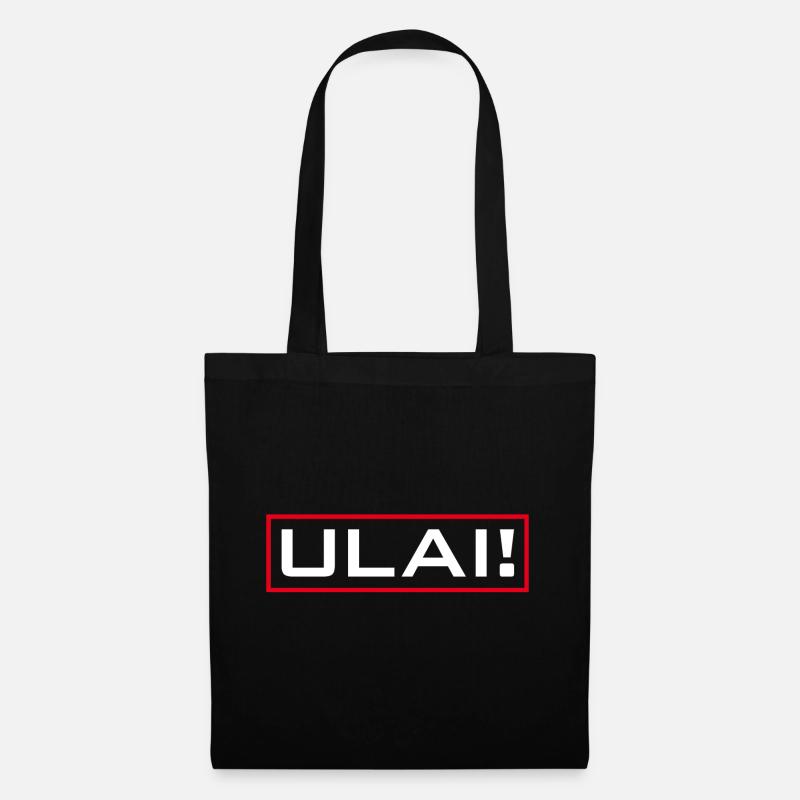 Ulai. Oh Mann. Herrjeh! - Stoffbeutel - Schwarz