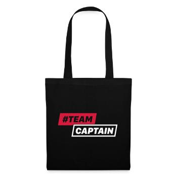 #CAPITAINE D'EQUIPE - Sac en tissu - noir - Devant