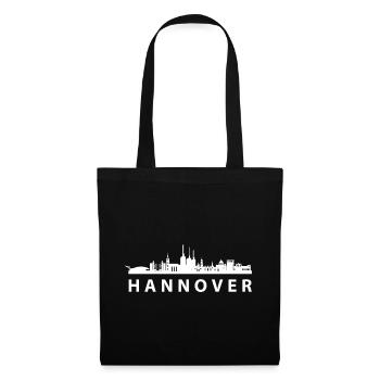 Hanover Skyline Silhouette design - Tote Bag - black - Front