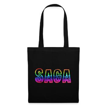 saga rs regenbogen - Stoffbeutel - Schwarz - Vorne