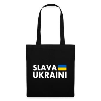Slava ukraini - Tote Bag - black - Front