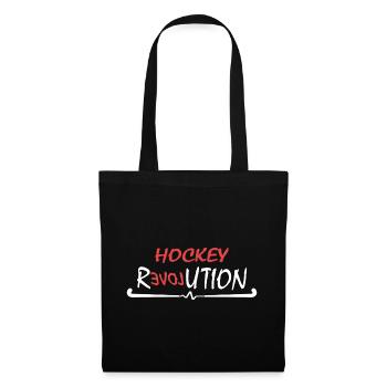 feldhockey hockey hockey hockey hockey-love hockey - Sac en tissu - noir - Devant