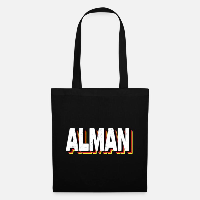 Alman - Stoffbeutel - Schwarz