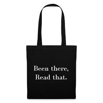 Été là lu que - Sac en tissu - noir - Devant