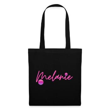 Melanie First name - Tote Bag - black - Front
