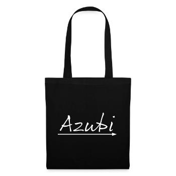 Design Azubi arrow weiss - Stoffbeutel - Schwarz - Vorne