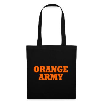 Orange army - Tote Bag - black - Front