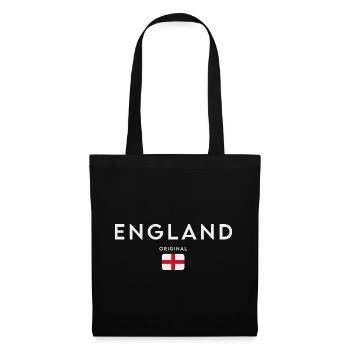 Flag of England, British pride - Tote Bag - black - Front