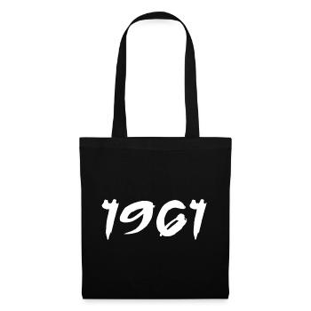 1961 64th Anniversary Gift 1961 Retro 1961 - Tote Bag - black - Front