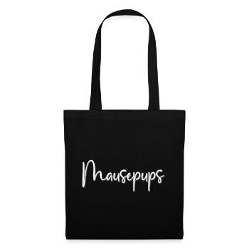 Mouse pups pet name - Tote Bag - black - Front