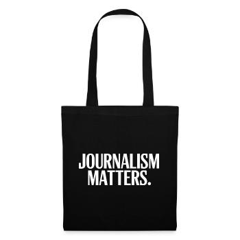 Journalism Matters - Tote Bag - black - Front