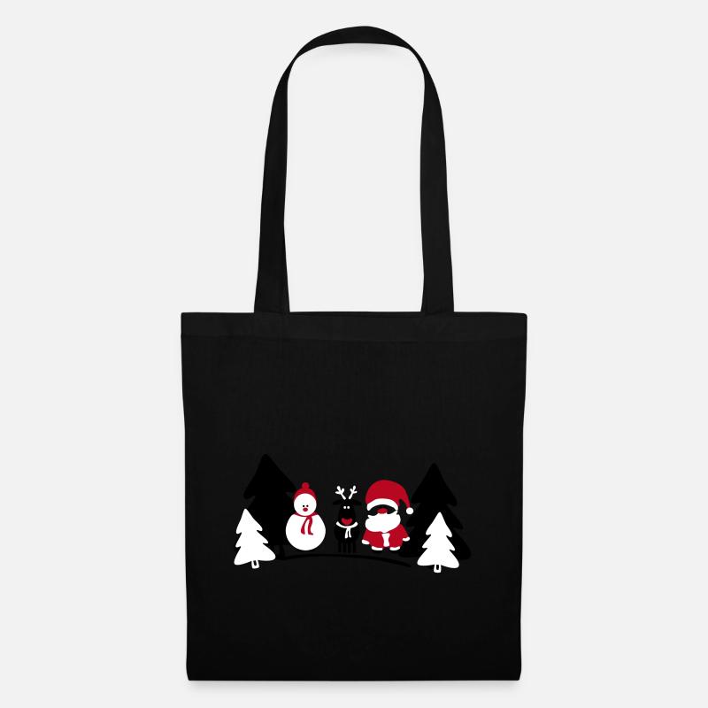 Weihnachts Crew 2 - Stoffbeutel - Schwarz