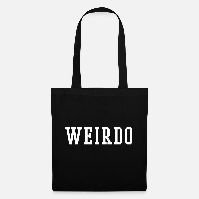 WEIRDO - Stoffbeutel - Schwarz