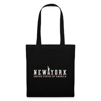 new york city 2 - Sac en tissu - noir - Devant