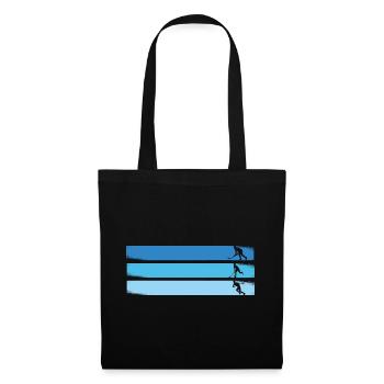 Floorball Floorball Game Design Floorball Joueur - Sac en tissu - noir - Devant