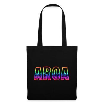 Aroa rs Arc-en-ciel - Sac en tissu - noir - Devant
