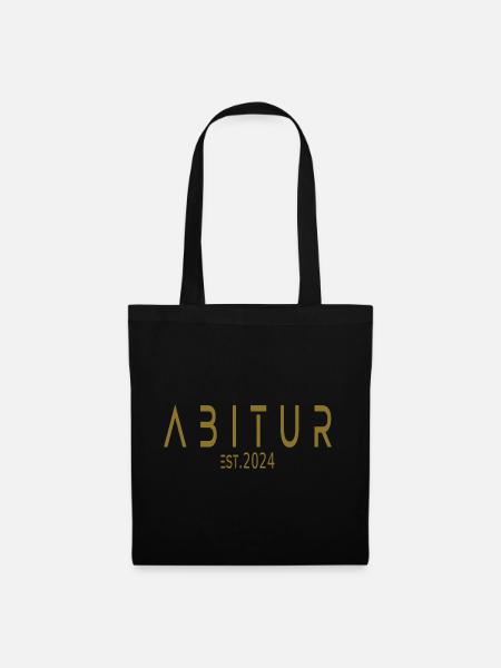 Abitur Est. 2024 - Stoffbeutel - Schwarz