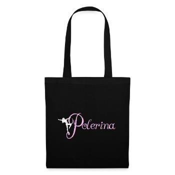 Conception de poteau - Sac en tissu - noir - Devant