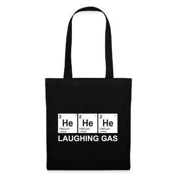Hey Hey Hey helium laughing gas - Tote Bag - black - Front