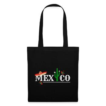 Mexique - Sac en tissu - noir - Devant