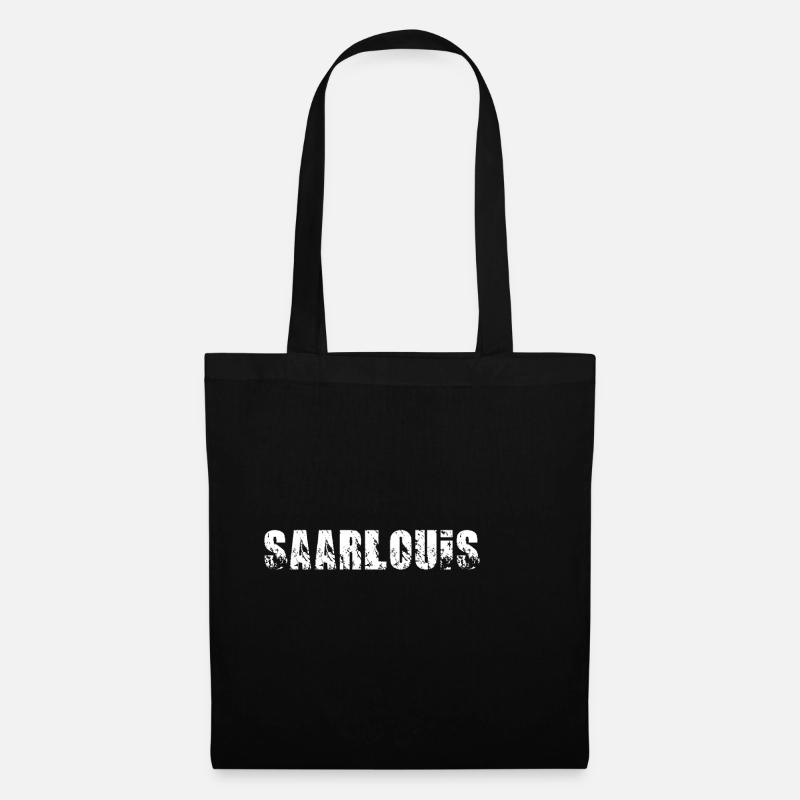 Saarlouis - Stoffbeutel - Schwarz