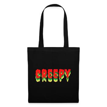 Sinistre - Sac en tissu - noir - Devant