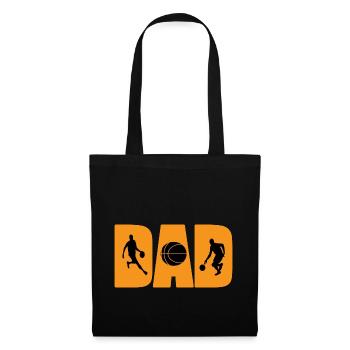 Basketball DAD - Tote Bag - black - Front