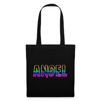 Angel RS Arc-en-ciel - Sac en tissu - noir - Devant
