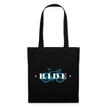Ride a bike - Tote Bag - black - Front