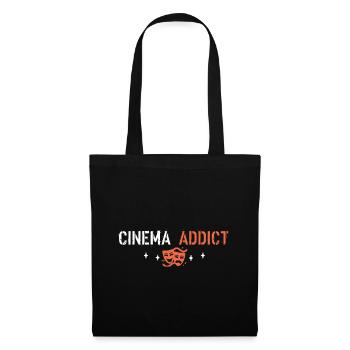 Cinema addict - Tote Bag - black - Front