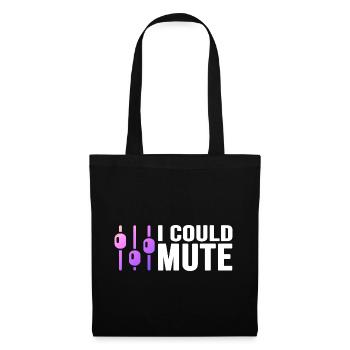 Audio, Sound, Mixer, Synthesizer - Tote Bag - black - Front