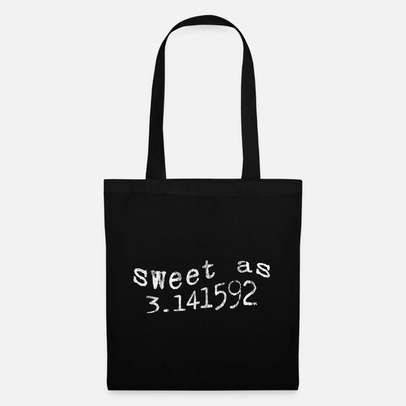 Sweet As 3.141592 3 - Stoffbeutel - Schwarz