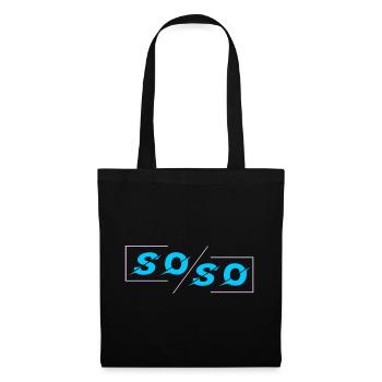 Soso - Sac en tissu - noir - Devant