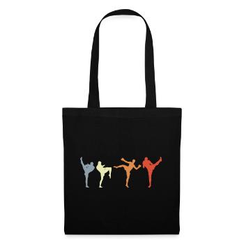 Vintage Kickboxer - Tote Bag - black - Front