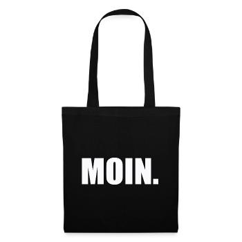 MOIN - Stoffbeutel - Schwarz - Vorne