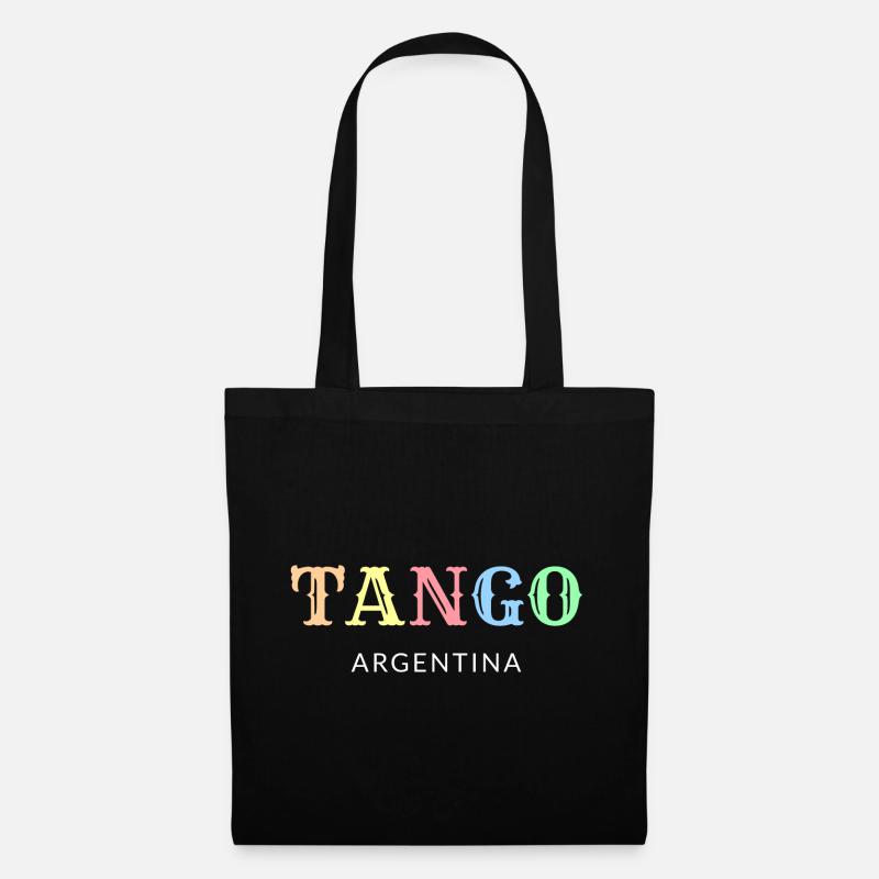 Tango Argentine - Sac en tissu - noir