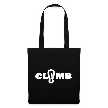 Alpinisme Alpiniste Alpiniste Voie d’escalade - Sac en tissu - noir - Devant
