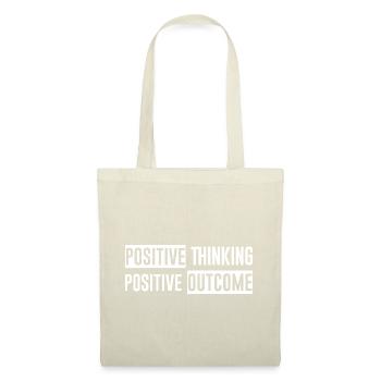 Pensée positive Résultat positif - Sac en tissu - nature - Devant