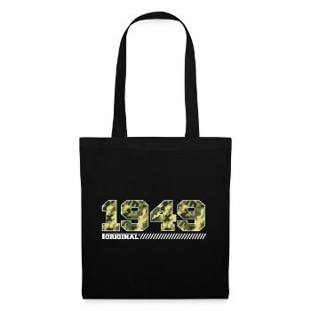 Cadeau Anniversaire 1949 Vintage 1949 Armée - Sac en tissu - noir - Devant