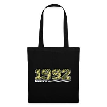 Cadeau d’anniversaire 1992 Vintage 1992 Army - Sac en tissu - noir - Devant