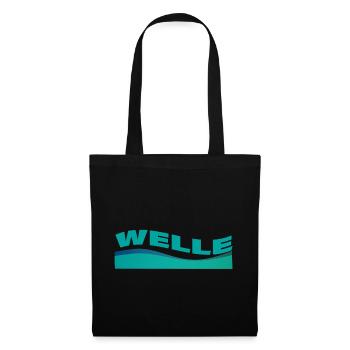 WAVE - Tote Bag - black - Front