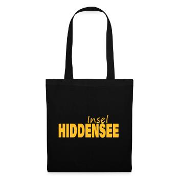 HIDDENSEE - Stoffbeutel - Schwarz - Vorne