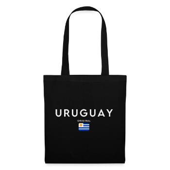 Flag of Uruguay, Uruguayan pride - Tote Bag - black - Front