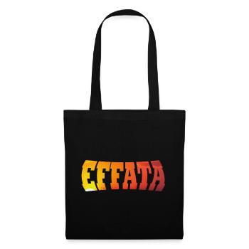 EFFATA - Tote Bag - black - Front