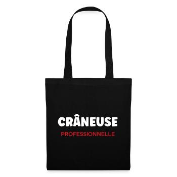 Crane - Stoffbeutel - Schwarz - Vorne